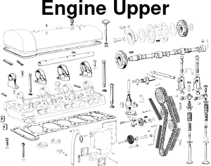 300SL Engine Upper