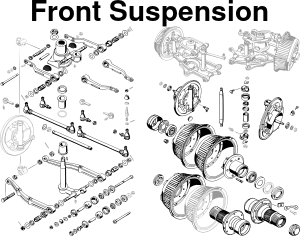 300SL Front Suspension